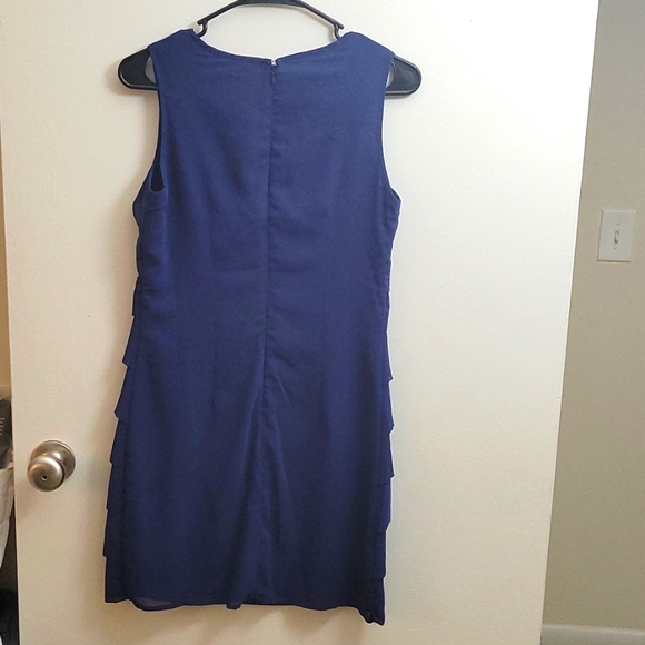 NWOT Madam Rage Blue Layer Dress - Picture 10 of 13